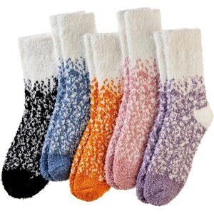 ❤️Women Fuzzy Microfiber Soft Cozy Plush Fluffy Socks Warm Comfy Thermal Socks